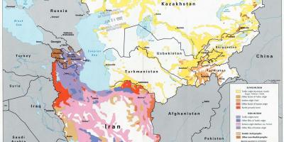 نقشہ قازقستان کے مذہب
